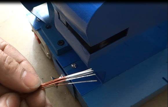 GD-1多股漆包线脱漆机成功案例