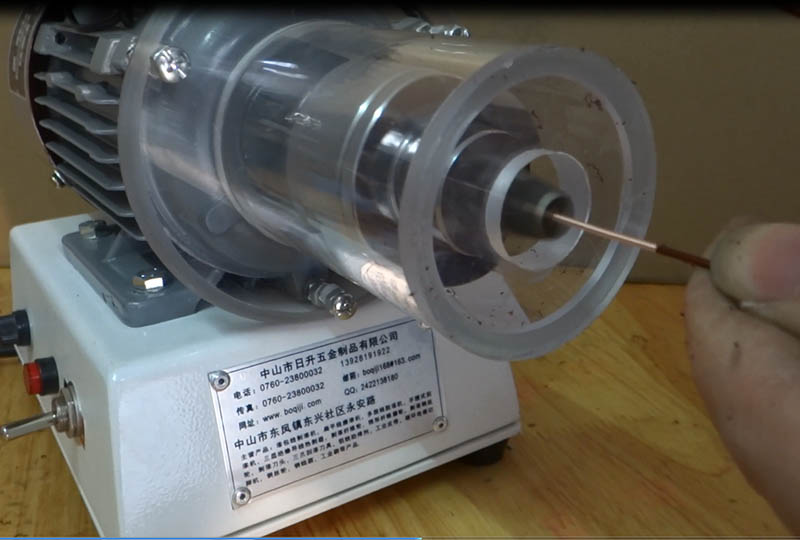 GD-6B漆包线剥漆机成功案例